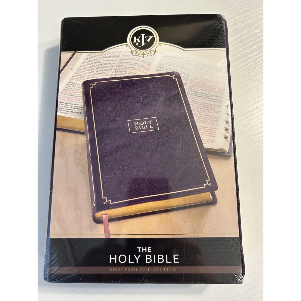 KJV Holy Bible Gift Giant Print Full-Size Bible.Its an ideal daily reading bile.